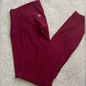 lululemon super high rise align leggings sz 6